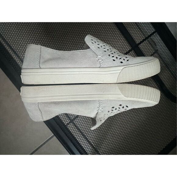 TOMS Shoes Toms Sunset Birch Suede Mosaic Tile Slip On Womens size 6 - Picture 5 of 9